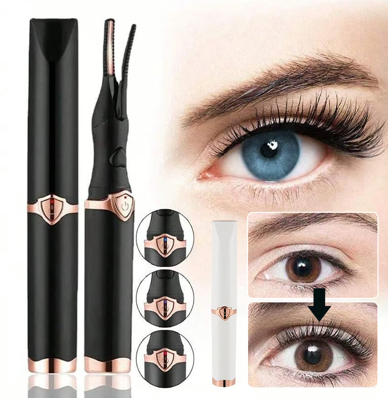 Compact Heated Beauty Eyelash Curler