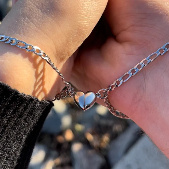 Braccialetti magnetici "La chiave del mio cuore"